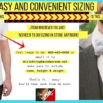 Easy Sizing Instructions